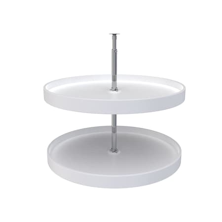 Rev-A-Shelf Polypropylene, White, 28 in W, 24 in H, 28 in D, 28 in L, White 6012-28-11-52